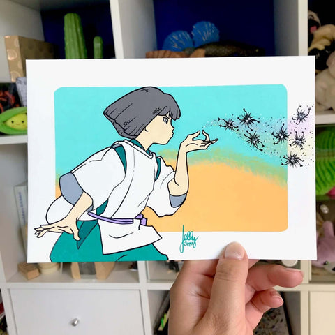 Haku from Spirited Away anime drawing ideas