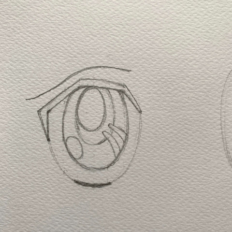 Anime Eyes Drawings