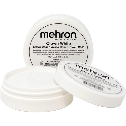 Clown White 2 oz - Mehron
