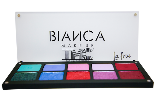 Paleta de Sombras Edición Especial para TMC  (Tonos Frios) - Bianca Makeup