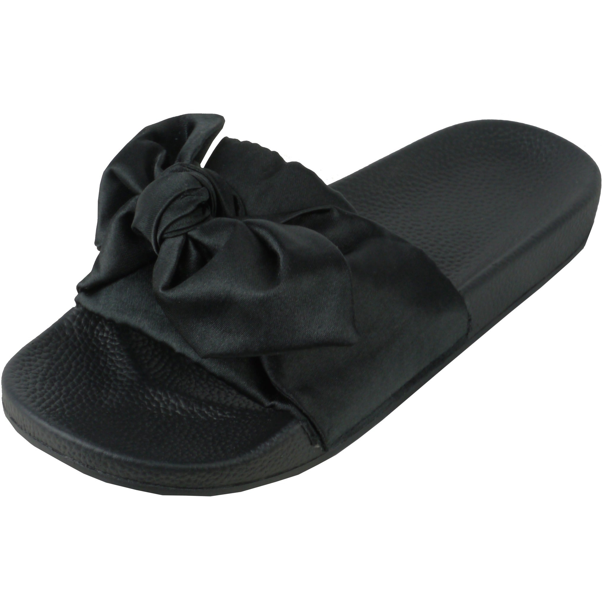 black bow sliders