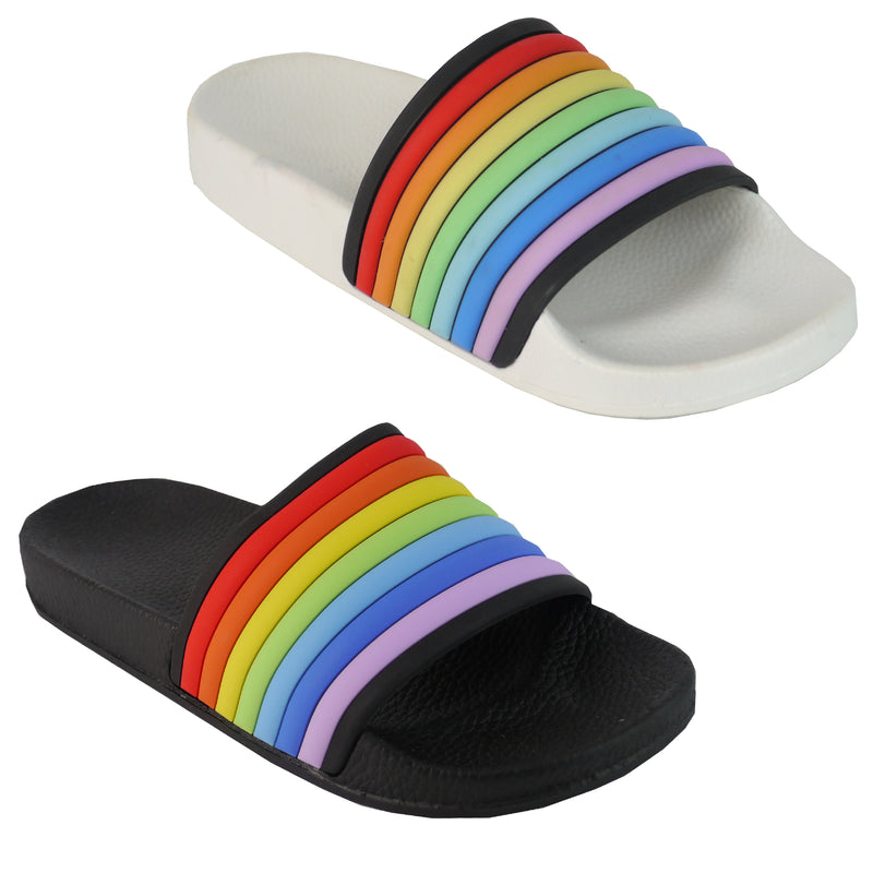 womens rubber sliders