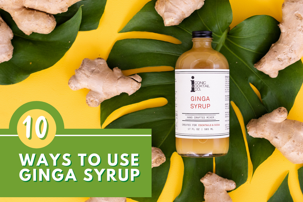 Ten reasons you should add a well made ginger syrup to your home bar. 