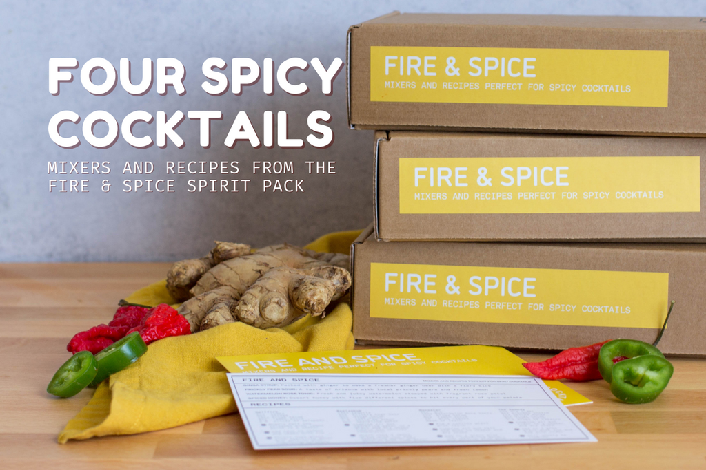 The Fire and Spice Pack is designed to highlight Iconic Ginga Syrup. In this seasonally special Spirit Pack, you will find four mixers that perfectly complement one another for a well balanced, spicy cocktail! 