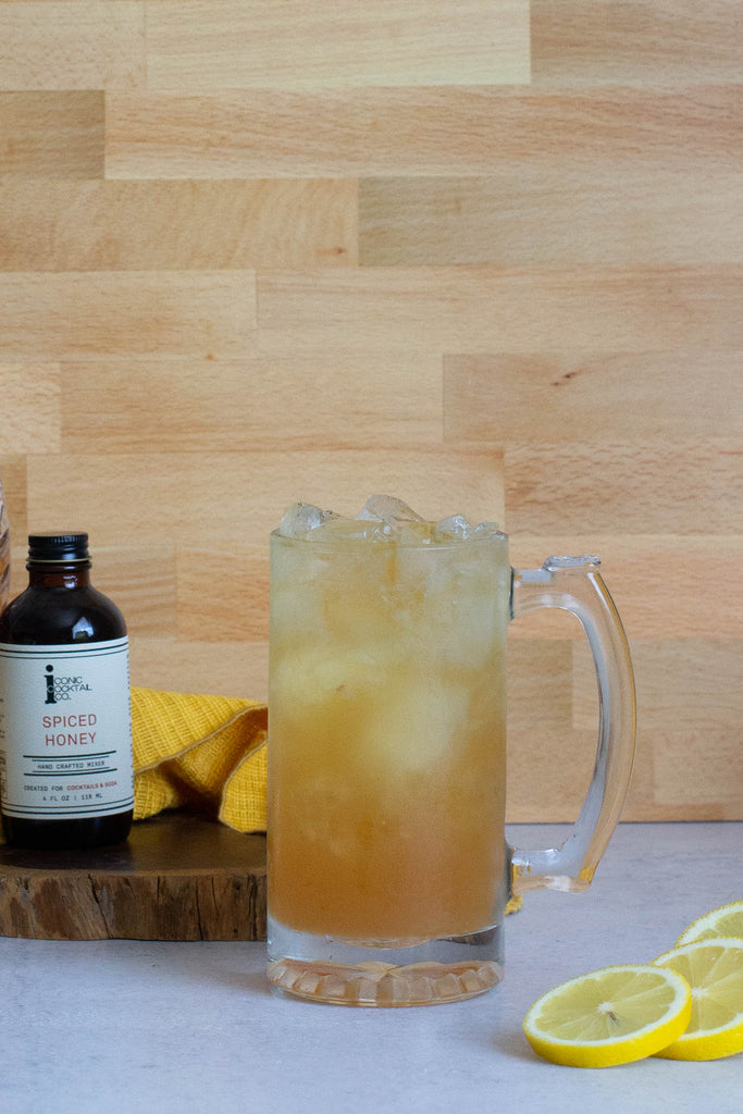 his cider concoction with scotch, Spiced Honey, and Ginga Syrup is a magical blend of liquids perfect for mending. Any self inflicting pain doesn’t stand a chance to this Remedy. 