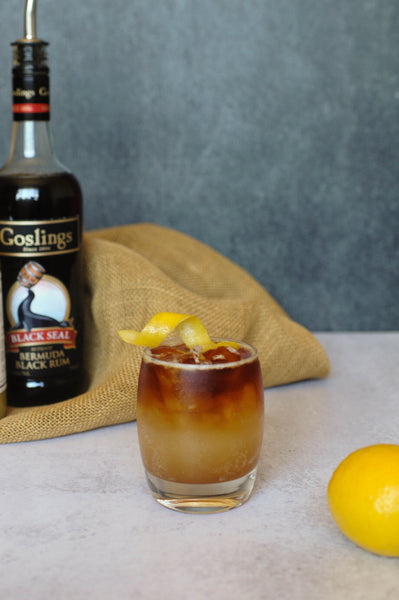 The beloved Dark & Stormy only deserved the best. Instead a ginger beer, give Iconic's handcrafted, small batch ginger syrup a try. Find Iconic Ginga Syrup online at time of year!