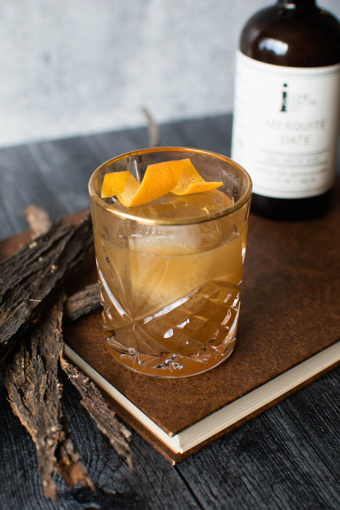 Bourbon cocktail made with Iconic Mesquite Date 