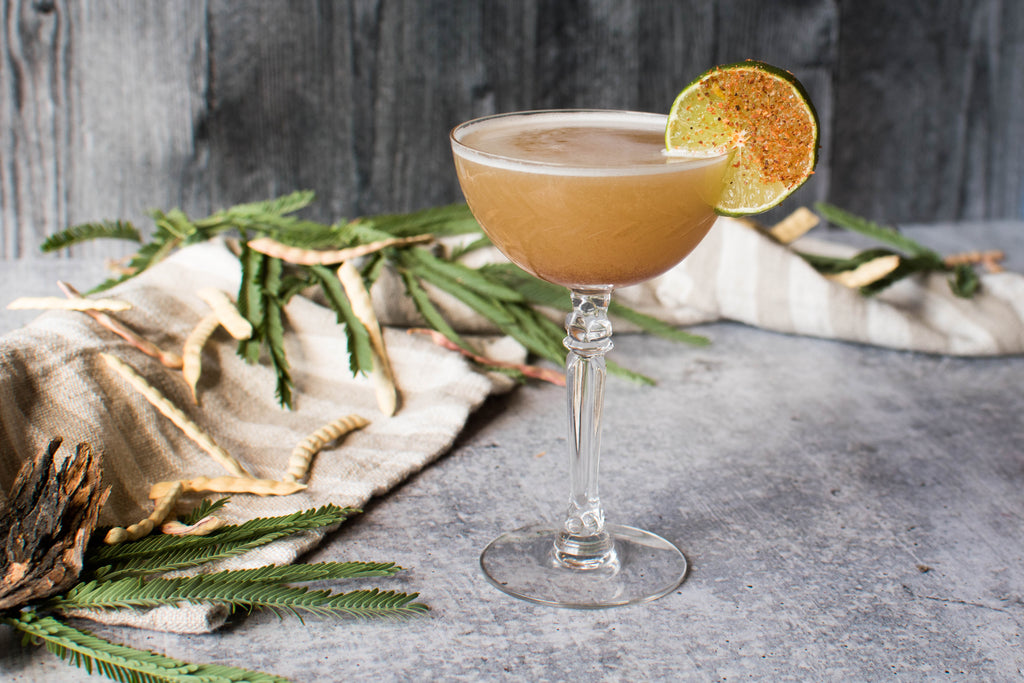A margarita made with Iconic Mesquite