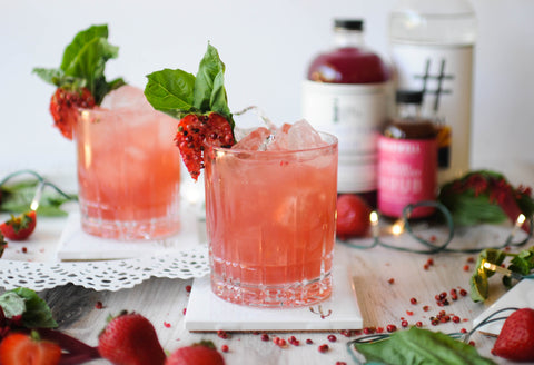 Prickly Pear Sour Daiquiri Cocktail Recipe for Christmas