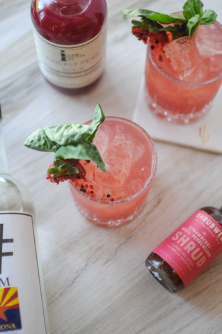 Prickly Pear Sour Daiquiri Cocktail Recipe for Christmas