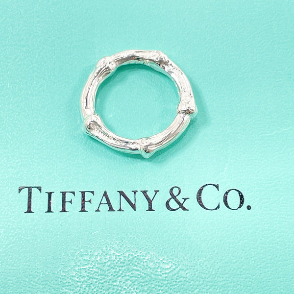 Vintage Tiffany 925 Bamboo Ring ７号-