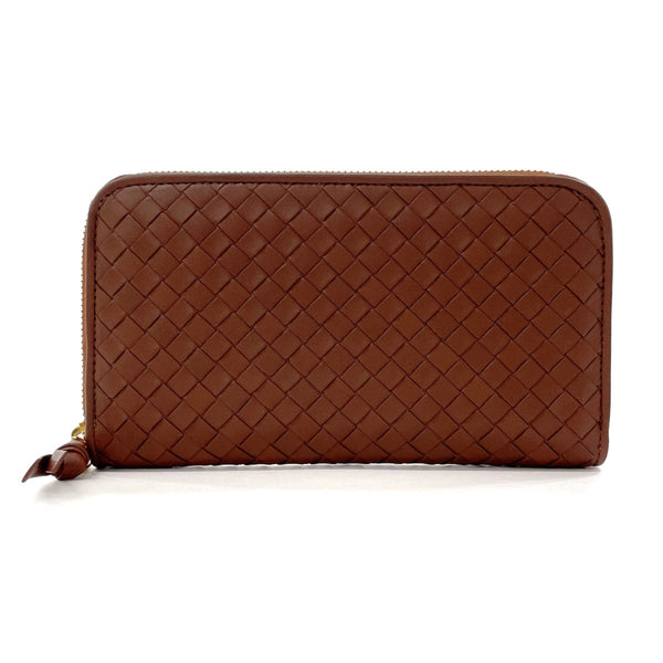 BOTTEGAVENETA Shoulder Bag 276357 Intrecciato leather Dark brown 