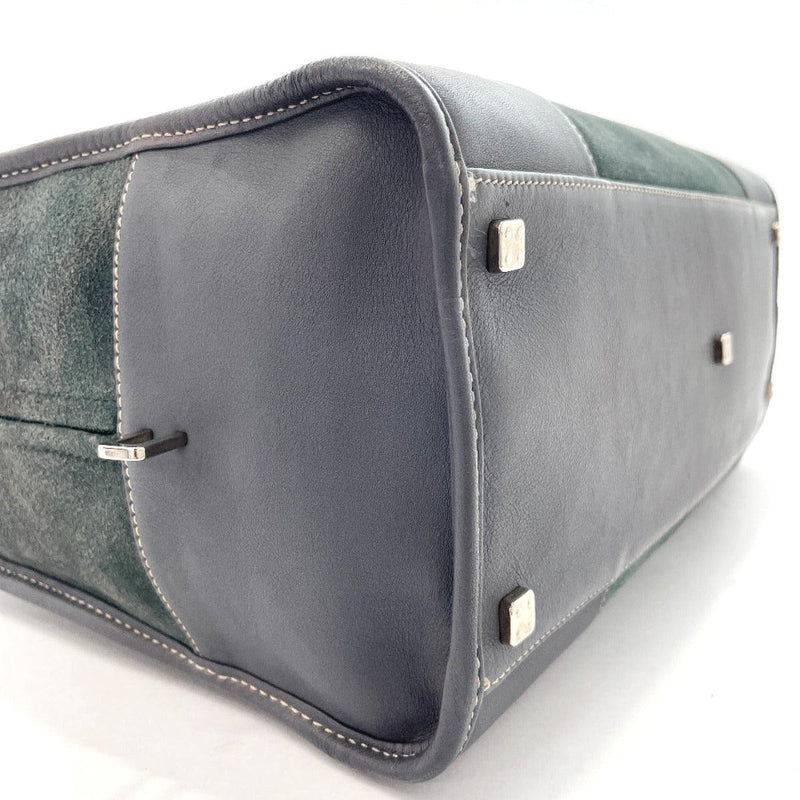 LOEWE Handbag Amazona 36 Suede/leather gray Women Used - JP-BRANDS.com