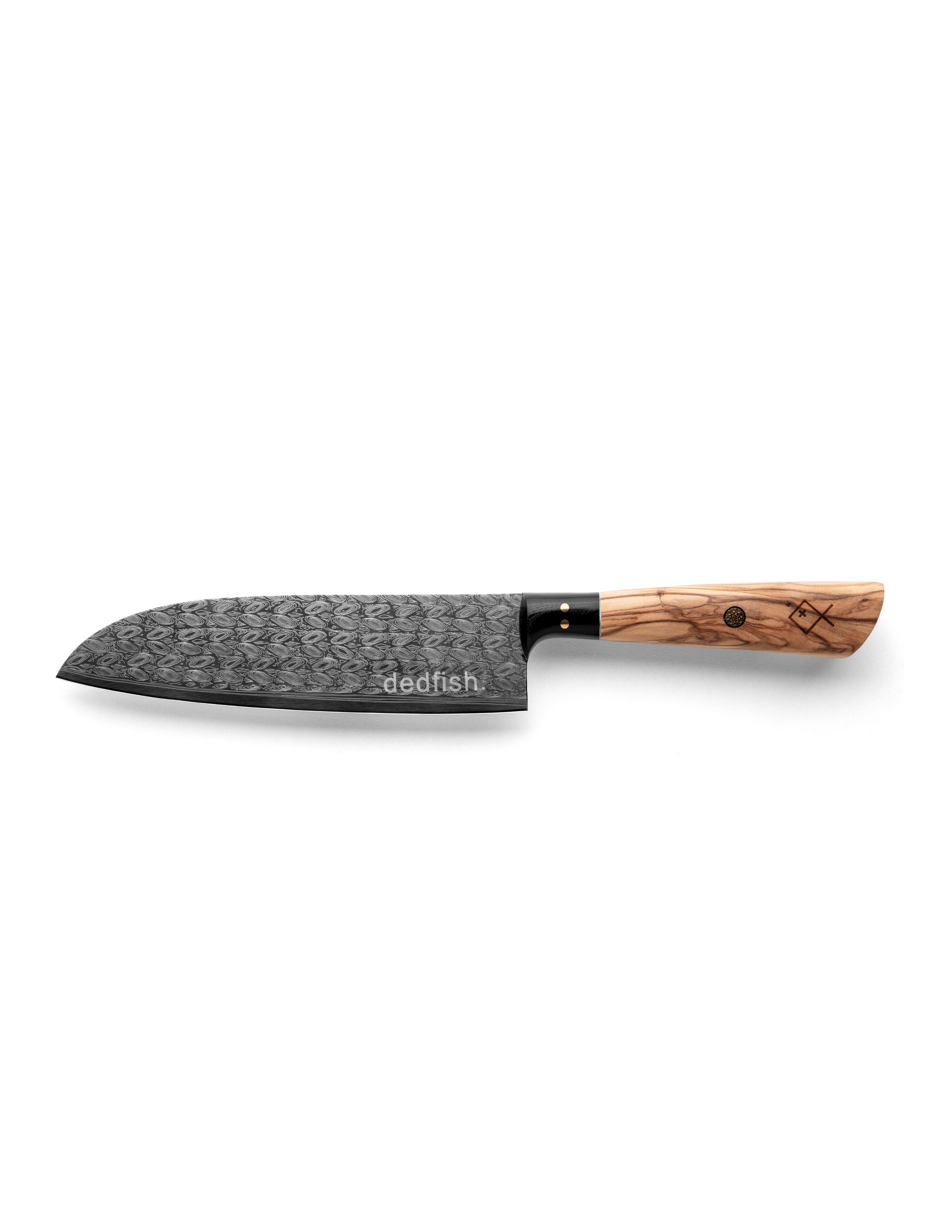 KD 5 inch Santoku Knife Damascus Steel Blade Kitchen Chef's Knives – Knife  Depot Co.