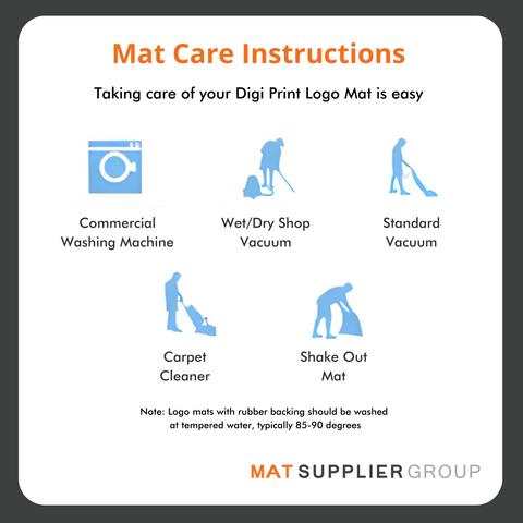 Digi Print Care Instructions