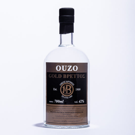 Ouzo Brettos Gold Label – Brettos Plaka