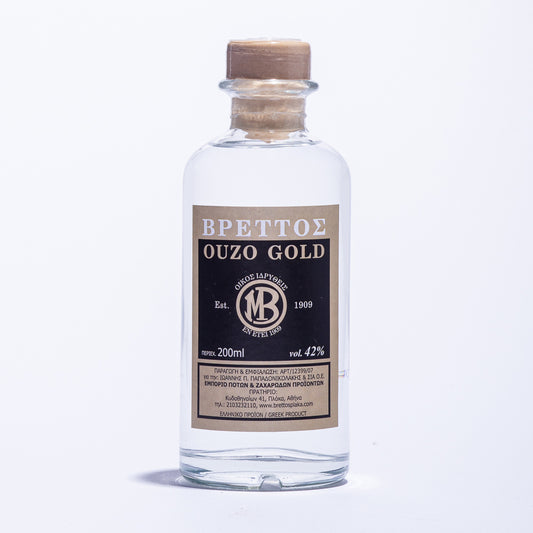 Ouzo Brettos Gold Label – Brettos Plaka