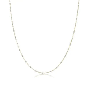 15" Choker Simplicity Chain Gold - 2mm Pearl - Occasionally Yours