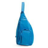 Sling Backpack Blue Aster