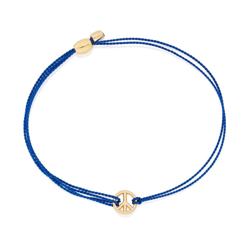 World Peace Kindred Cord Bracelet Blue – Occasionally Yours