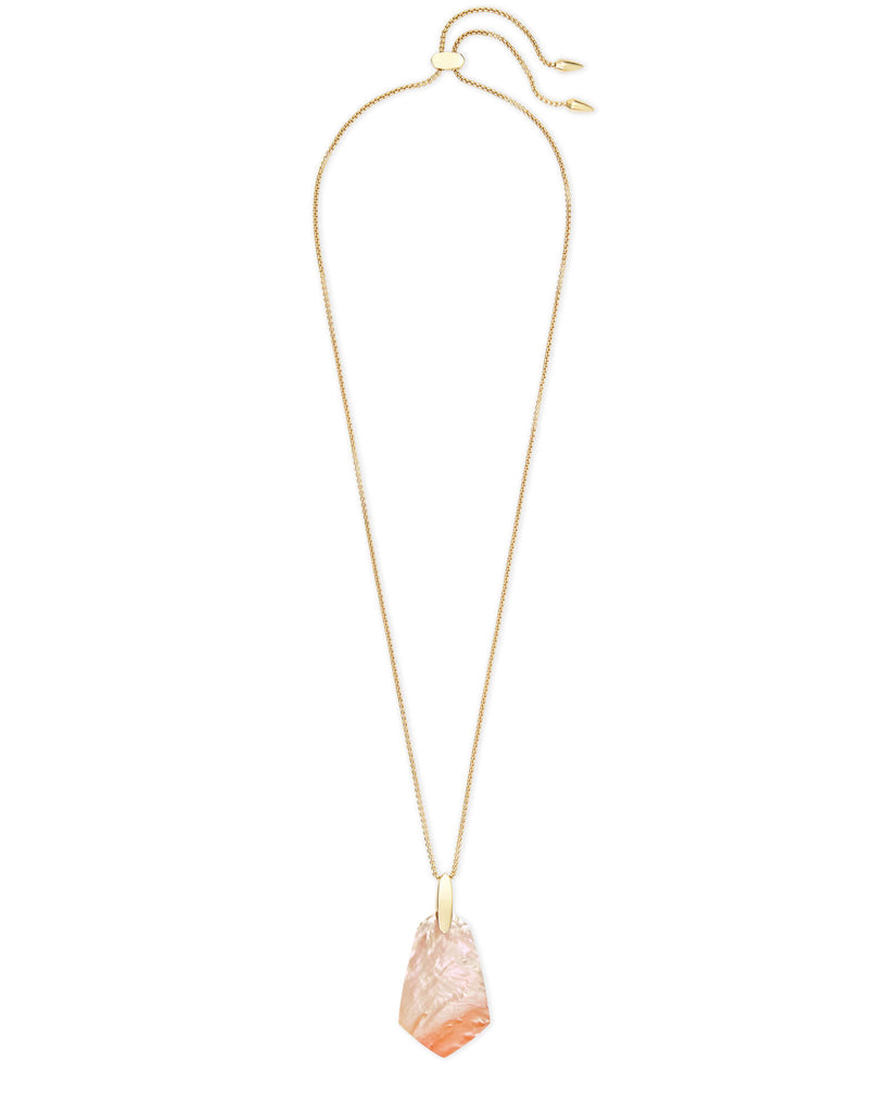 kendra scott peach mother of pearl