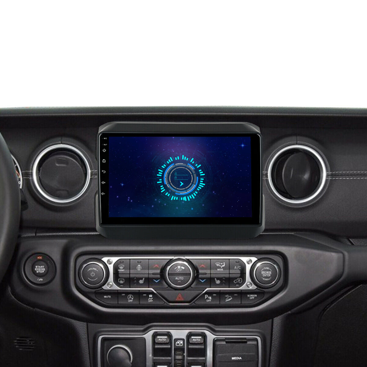 SYGAV Android 11 Car Head Unit for Jeep Wrangler JL 2018-2020 Radio wi