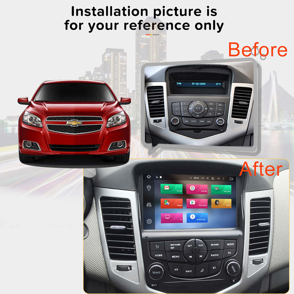 SYGAV Car Stereo for Chevrolet Cruze 20082013 Android 10