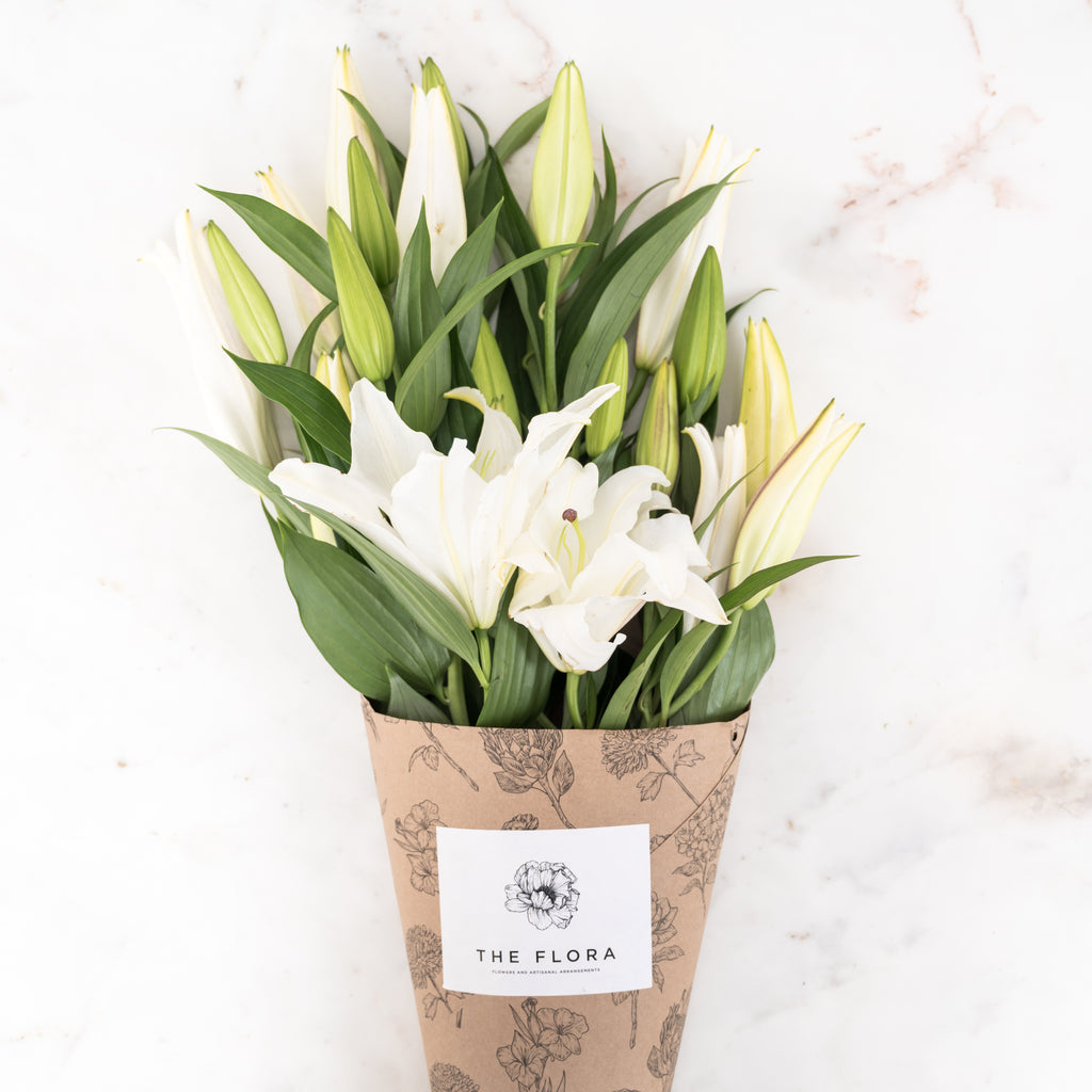 Order Oriental Lily Flowers Online - Same Day Delivery - The Flora