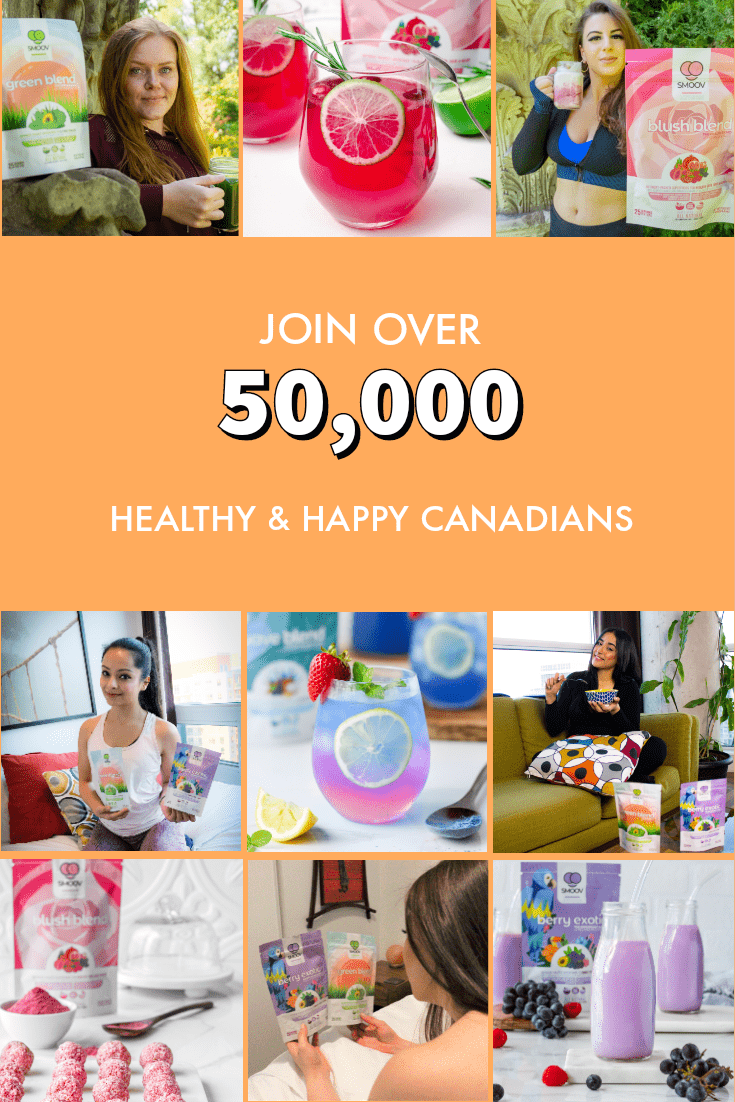 Join thousands of healthy and happy Canadians using Smoov Superfoods