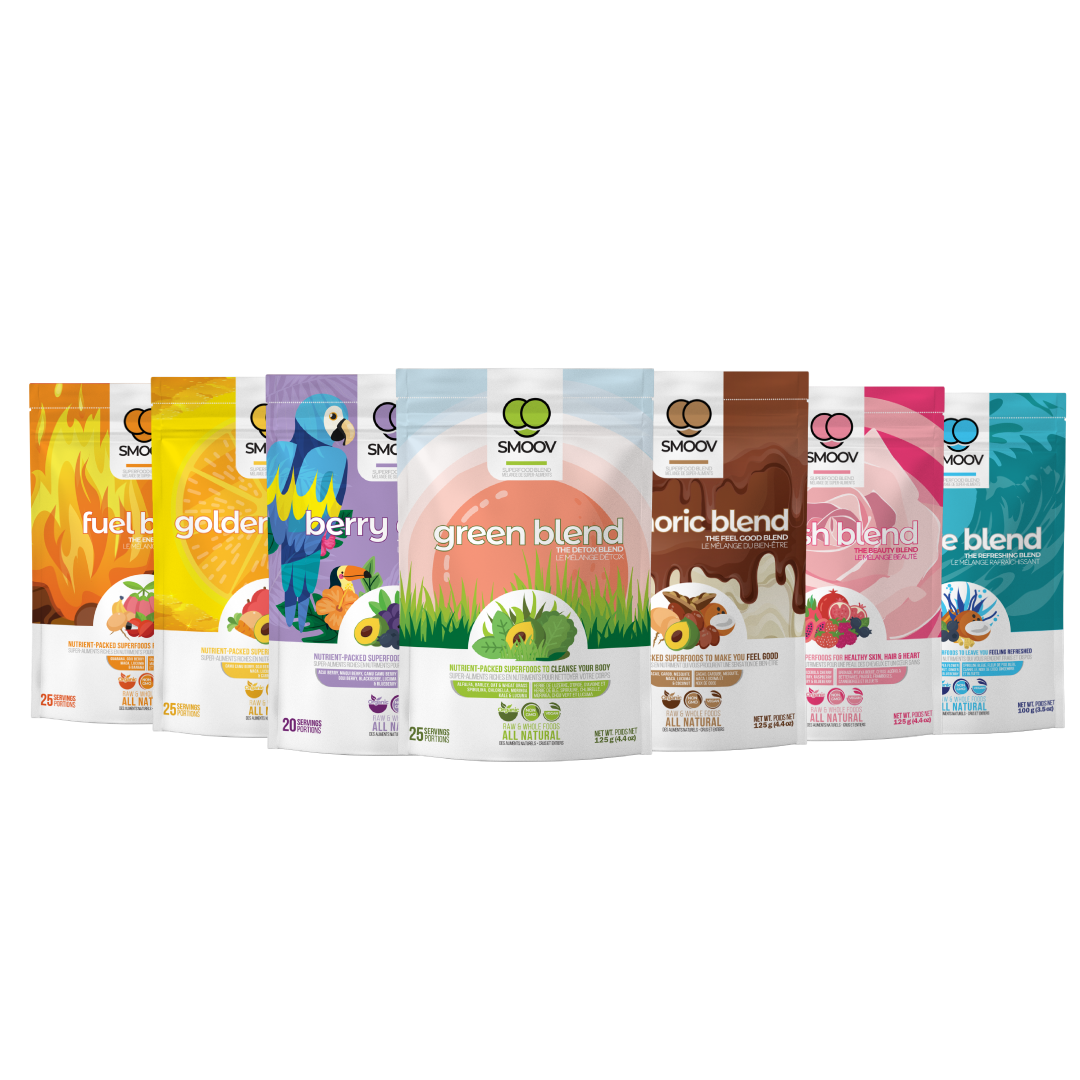 Smoov Ultimate Health Bundle- Powerful Superfood Blends to Boost Health, Immunity, Energy Levels