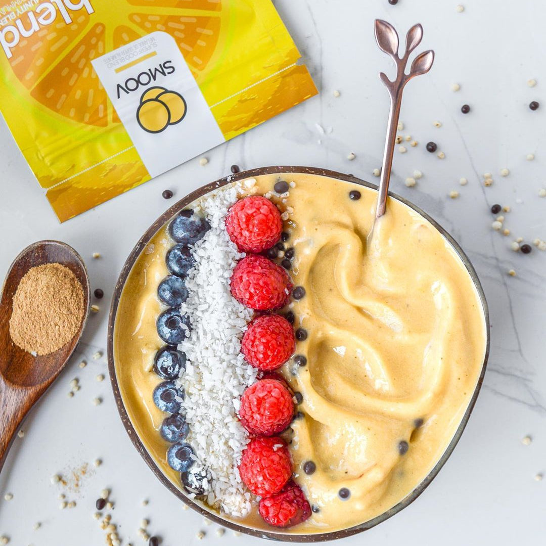 Our golden blend is made with 5 powerful superfoods- packed with nutrients, this blend is the best way to boost overall health and stay immune. 