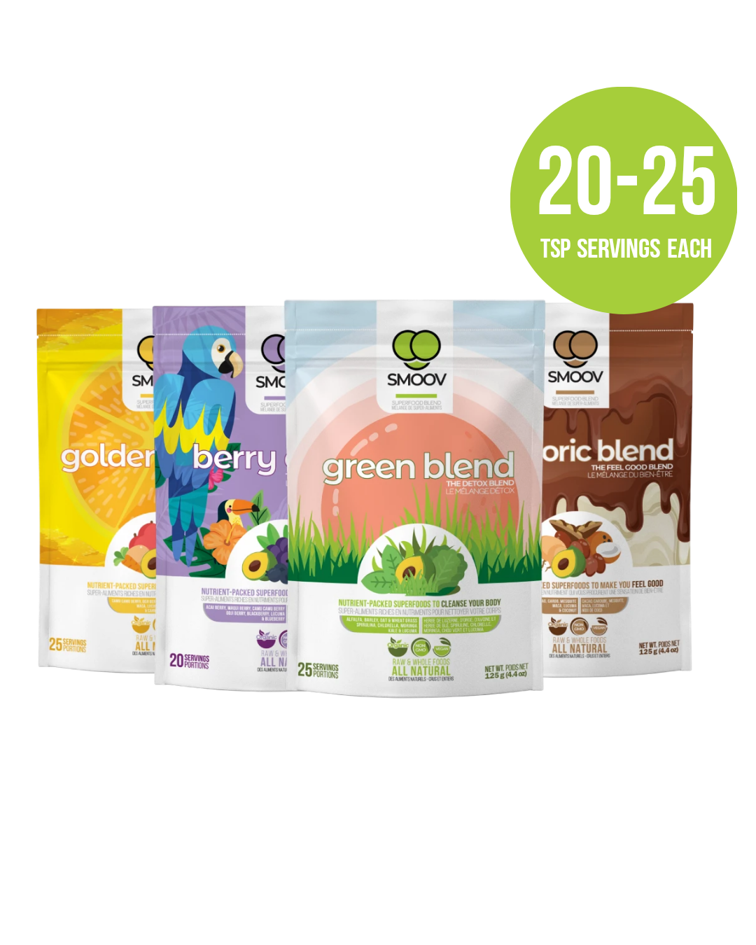 Health Essentials Bundle - SMOOV - Nutrient packed Superfoods to help Improve Health & Diet