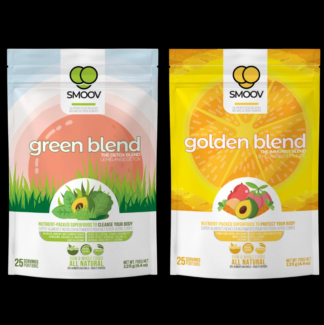 SMOOV immunity bundle: The easiest way to get kids to eat their fruits & veggies. Raw, whole and convenient superfood powders.