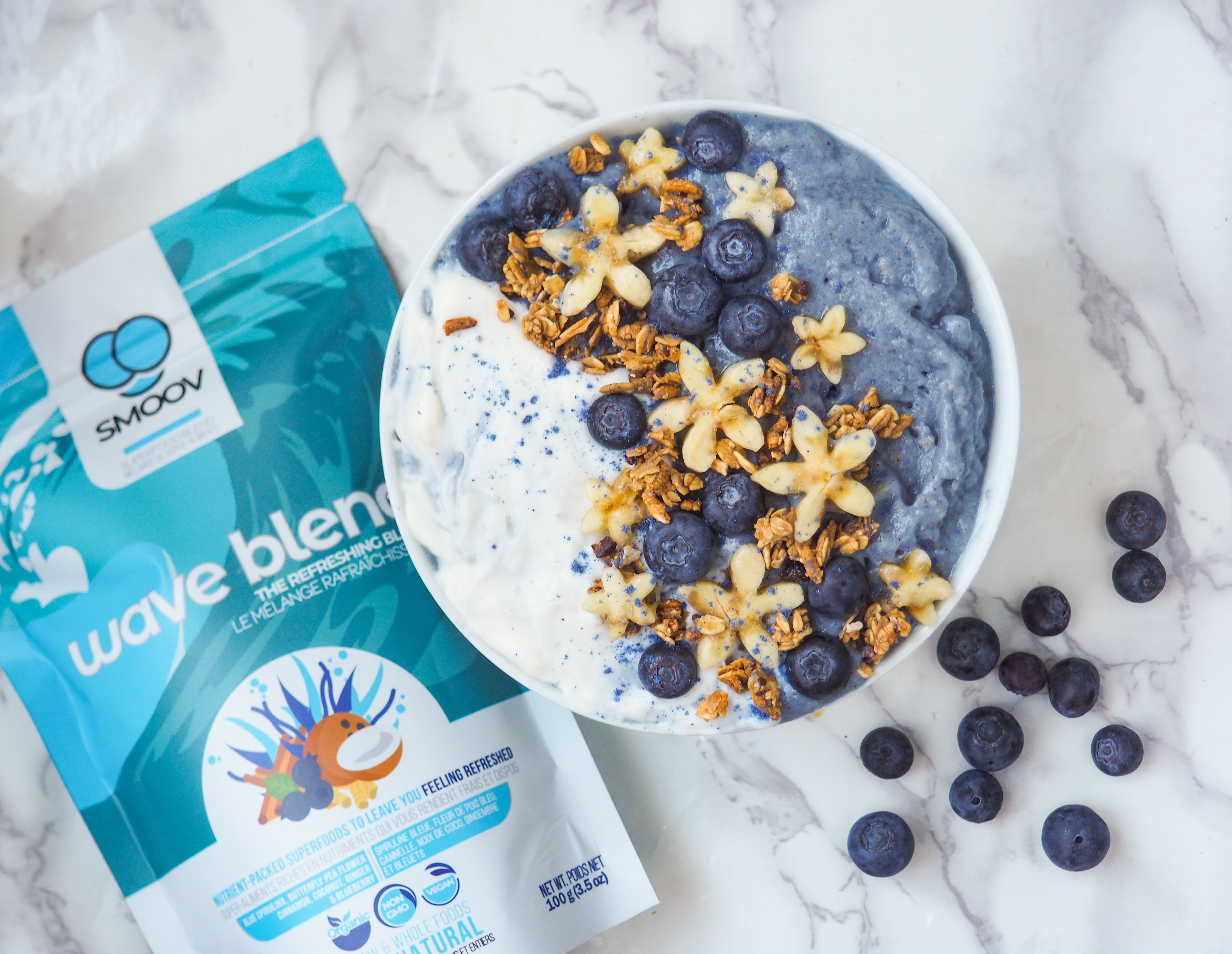 Our naturally colourful wave blend has 6 powerful antioxidant and vitamin B rich superfoods for a refreshing way to enhance energy levels, improve immunity and digestion.