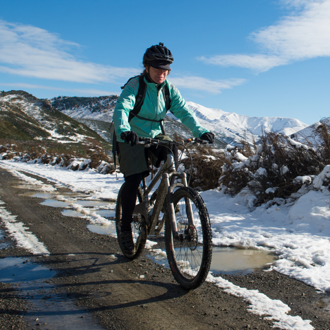 Winter cycling is great physical exercise and can improve your