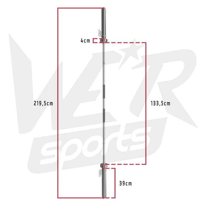 olympic bar diameter