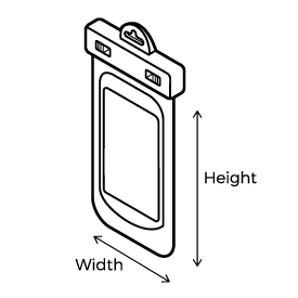 Waterproof Small Phone Case Size Guide