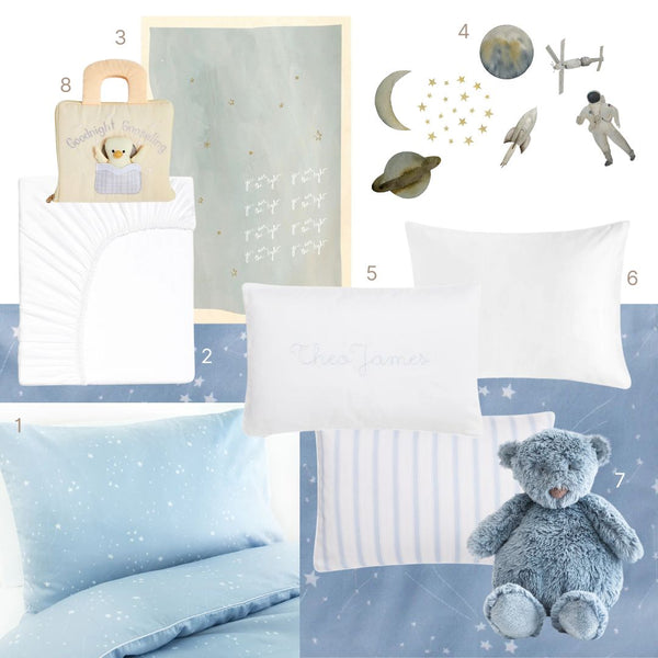 Collage of Items for Child's Room