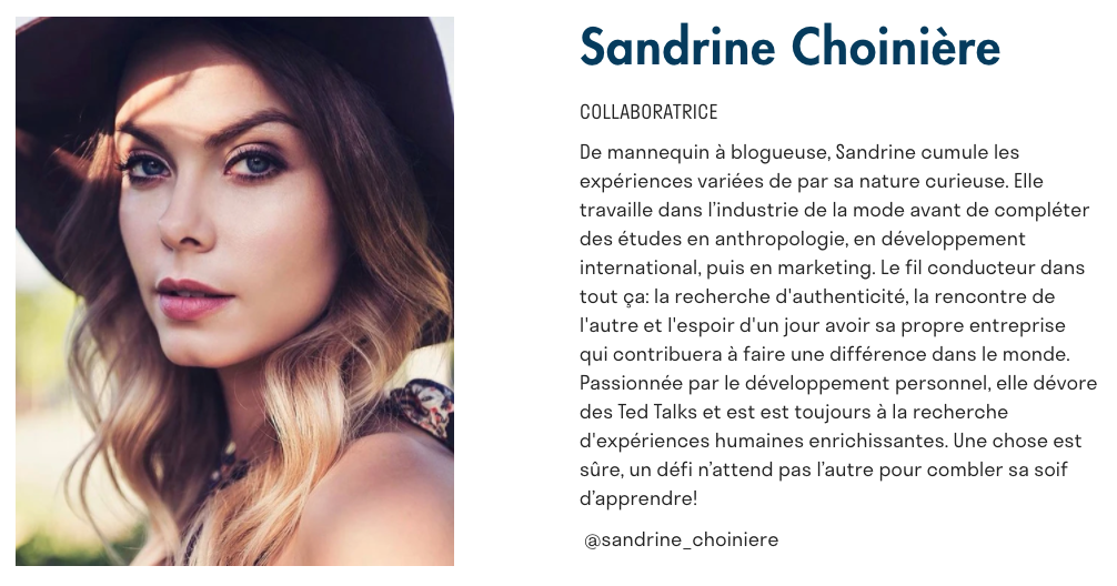 Sandrine Choiniere