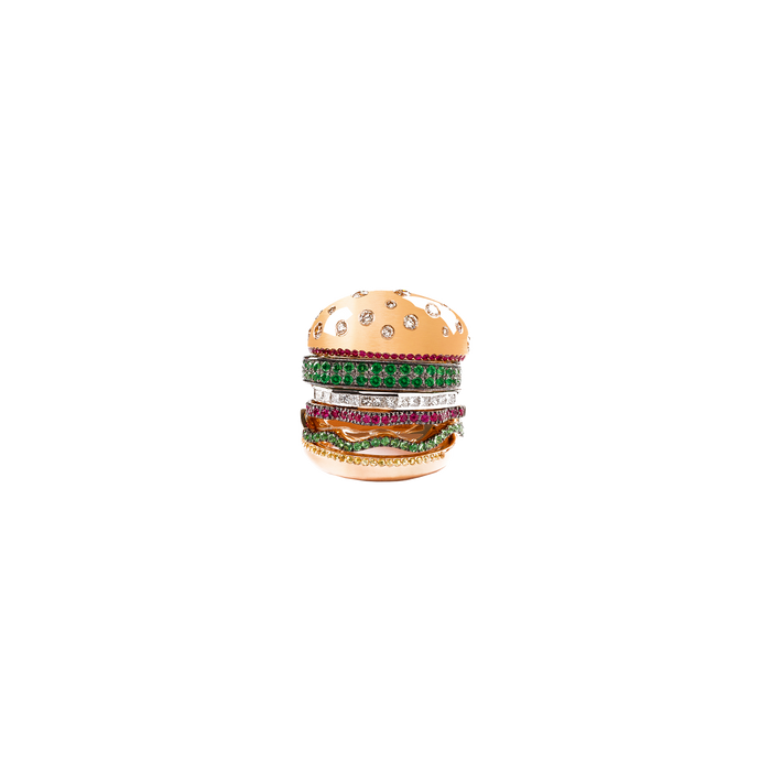 Veggie Burger Ring