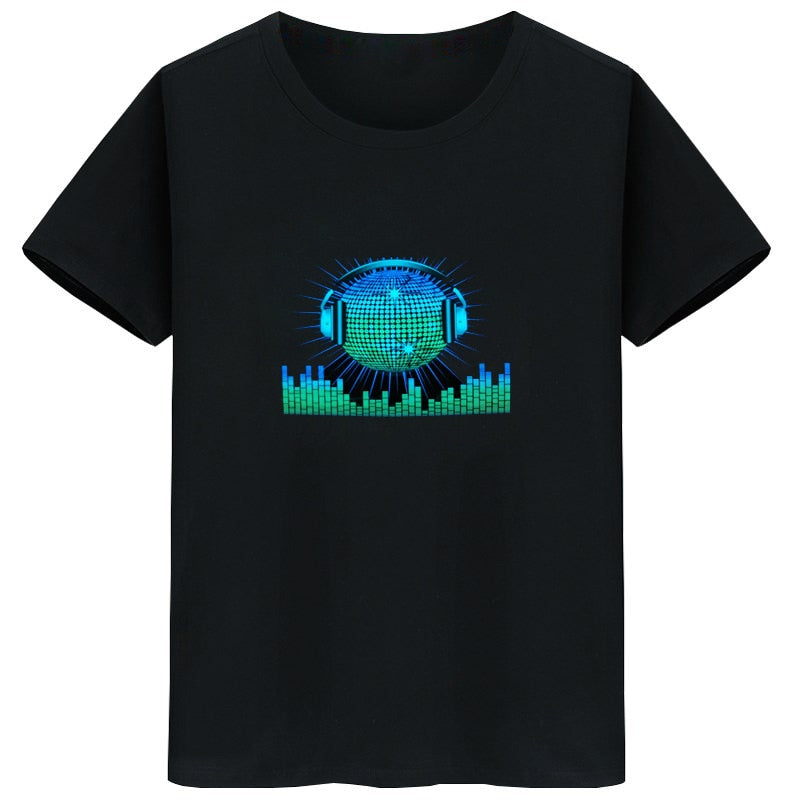 Sound Activated LED T-shirts – Purge Culture