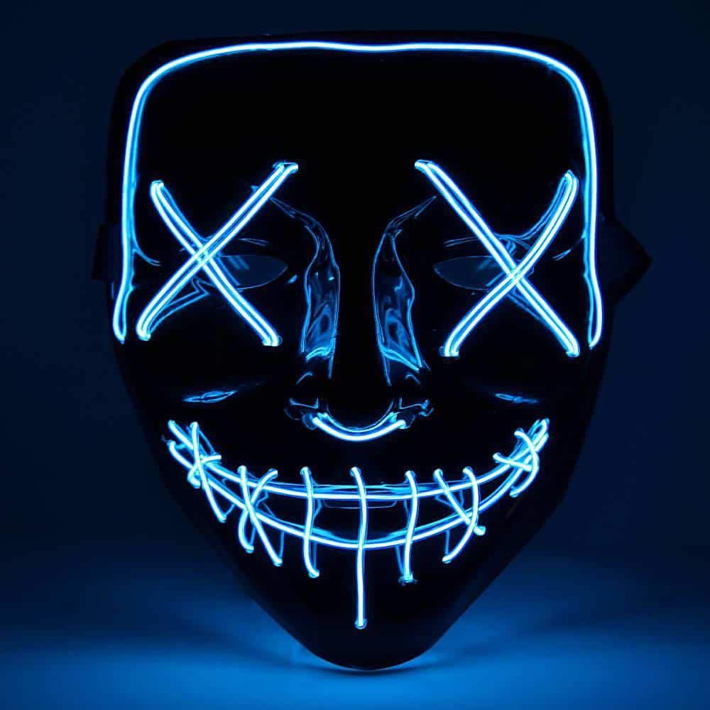 Led Purge Masks 50 Off Light Up Masks For Halloween Rave Purge Culture 