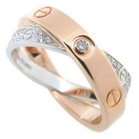 cartier double love ring