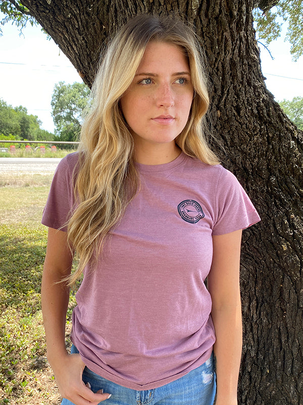 Raptor - Multicolor on Heather Grey Triblend Junior Womens T-Shirt