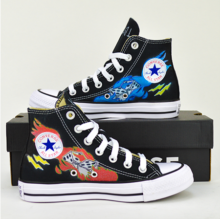 Custom Sneaker Custom Converse Artist Design Collection 