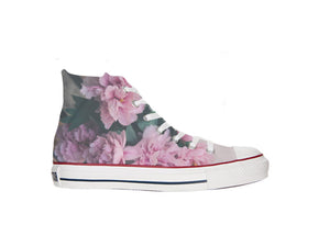 flower converse high tops