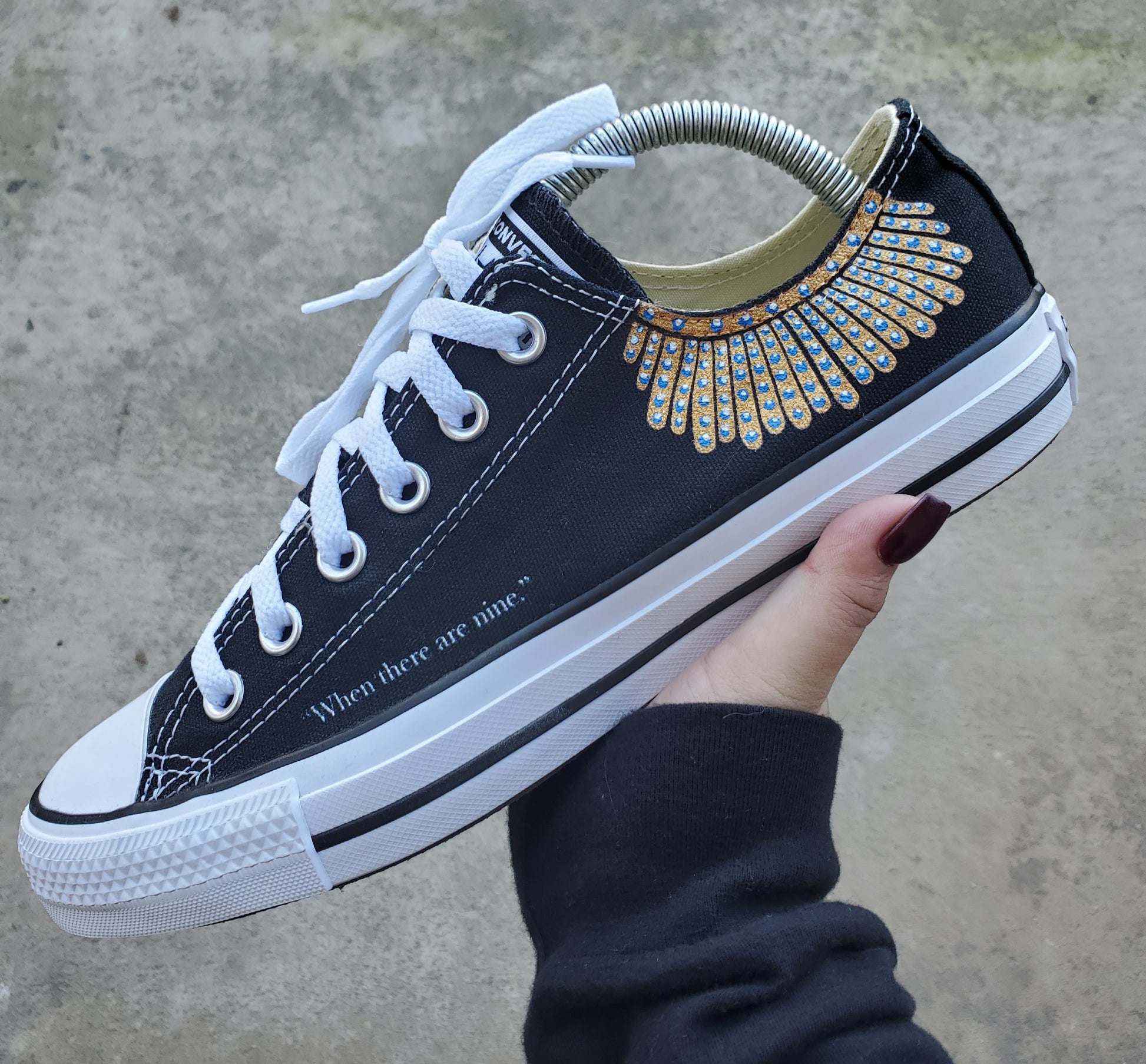 Supreme Ruth Bader - Converse Shoes – BlvdCustom