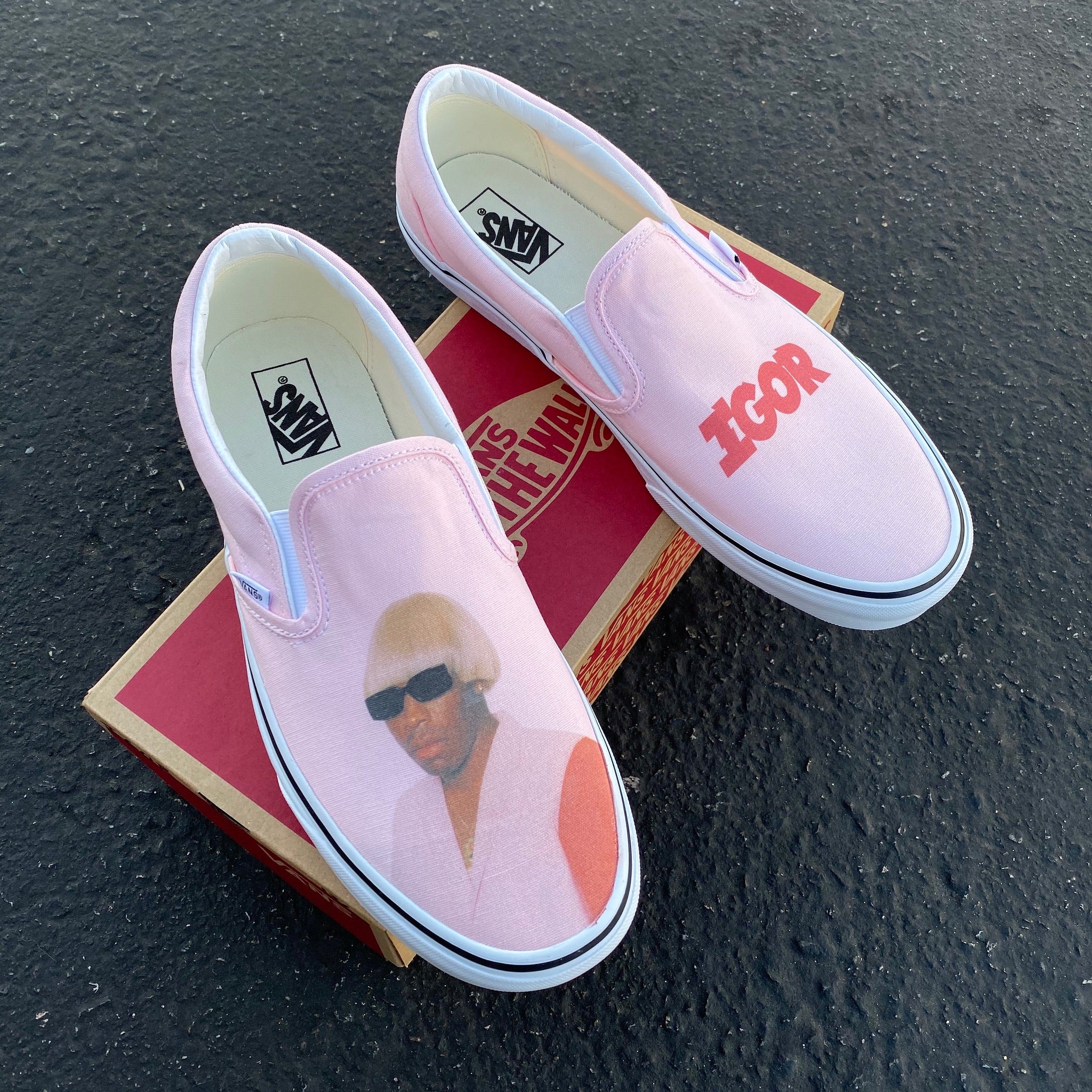 tyler the creator shoes pink