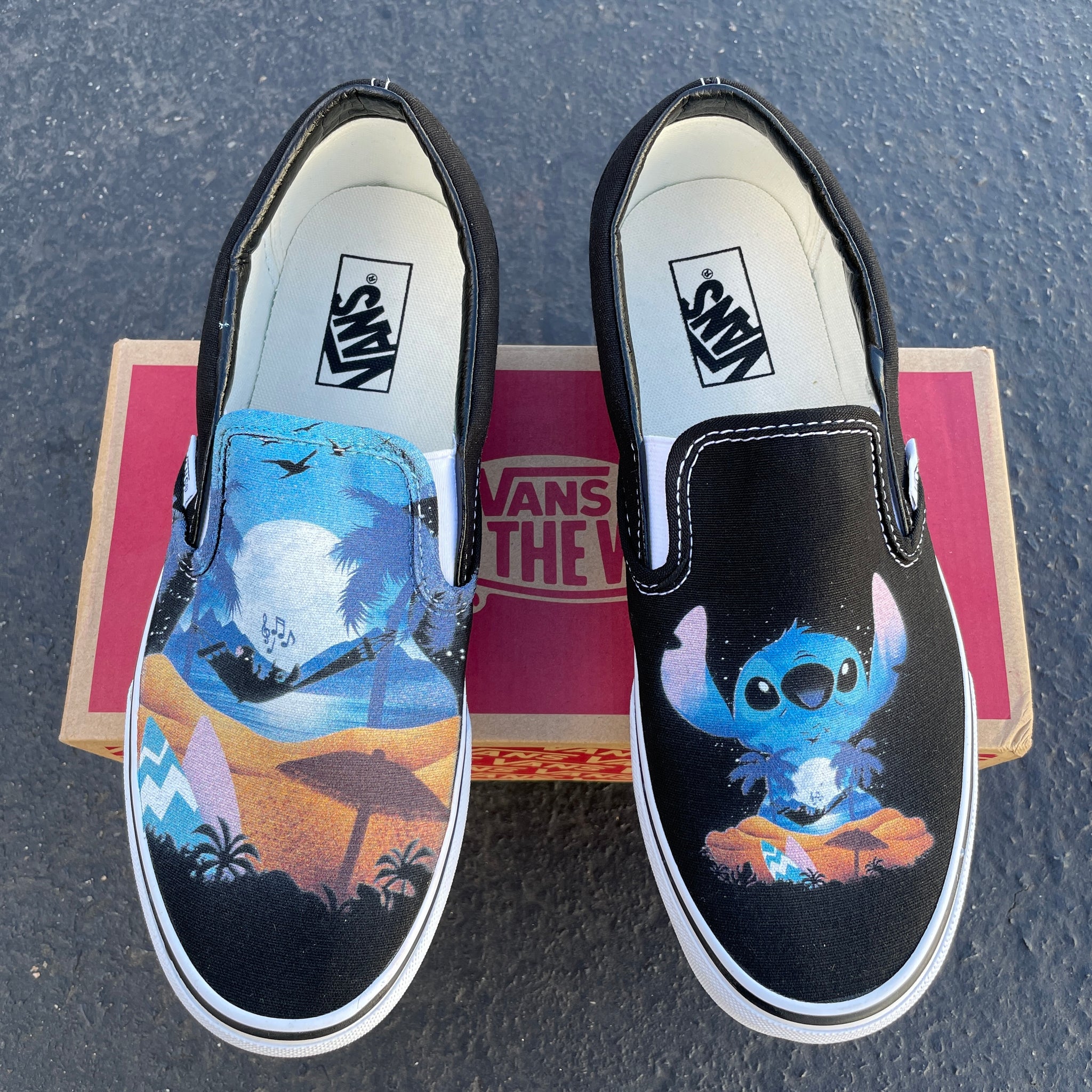 stitch custom vans