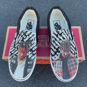 juice wrld custom shoes